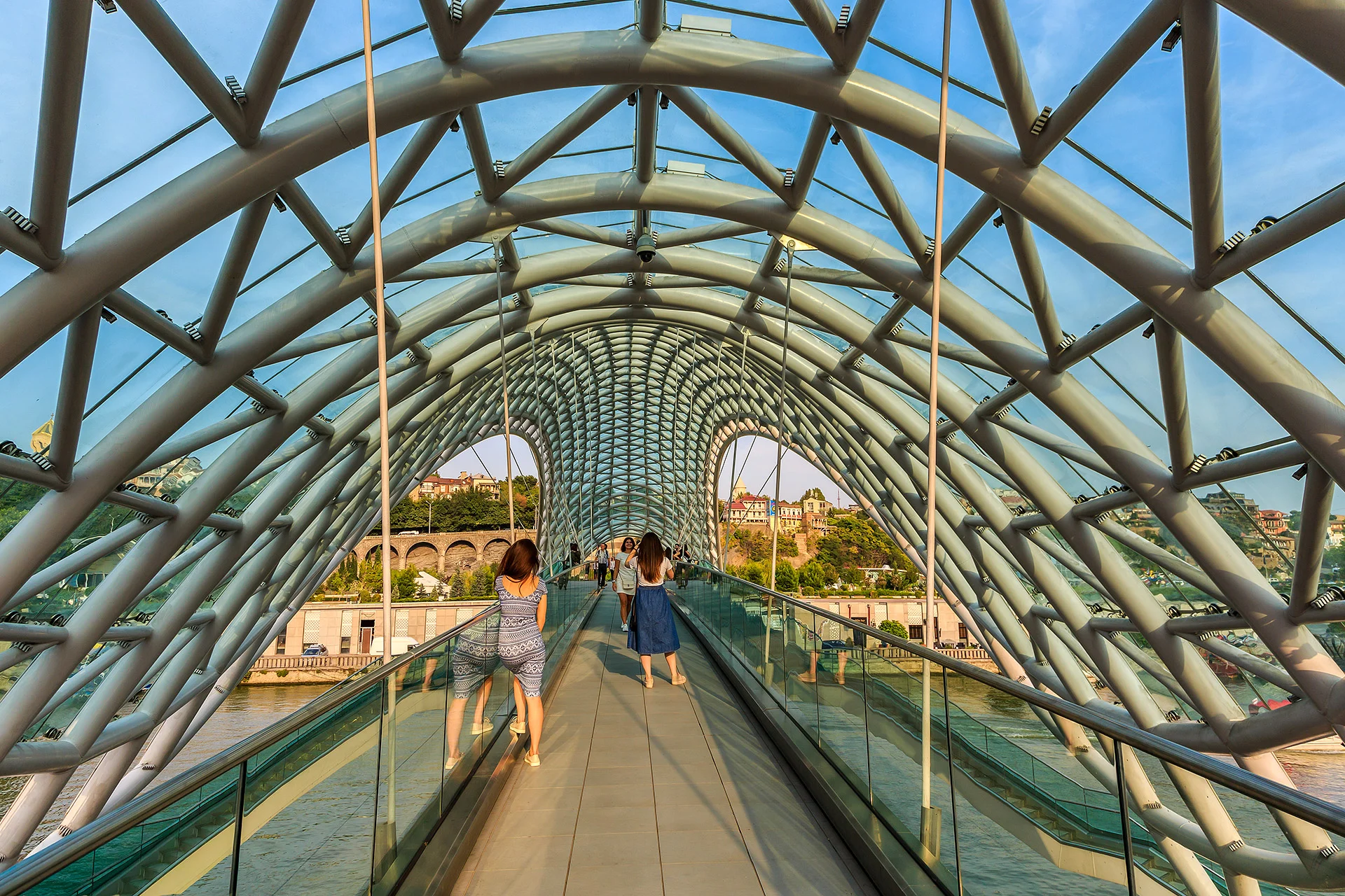 Peace Bridge Tbilisi Georgia
