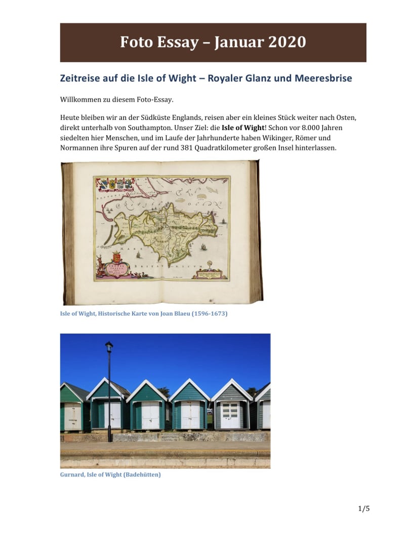 Foto-Essay Isle-of-Wight